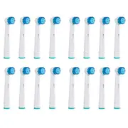 Compatible Toothbrush Replacement Heads - 16 Heads - Sensitive