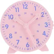 YARNOW Educational Clock Model for Boys and Girls Learn Time Linked Hands for Homeschool Classroom