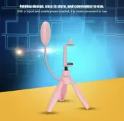 Phone Bracket Mobile Phone Foldable Live Streaming Beauty Fill Light Lamp With