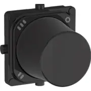 Clipsal Pro Series, knob kit for selector switch, marked OFF-1-2-3 - Black - P40RSM3KB-BK
