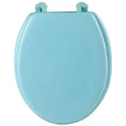 Hygienic Toilet Seat Replacement, Easy Maintenance, Ideal for Modern Homes Sky-blue 43x34cm