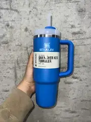 Stanley 30 Oz Tumbler Azure Blue New