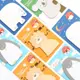 新款韓系文具【ZOO】童心噴發動物園系列 便條紙N次貼 排排坐N次貼 (5折)