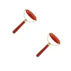 2pcs Jade Roller Agate Roller Guasha Tool Anti Aging Natural Skin Care Tools