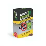 RATSAK NATURALS Bait Pellets Rat & Mouse Bait Pet Safe 224g FREE SHIP Aust