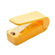 Mini Food Bag Sealer Hand Press Plastic Bag Sealing Clips 2-Speed Adjustable Pre