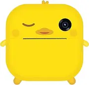 Digital Print Camera, Kids Instant Print Camera, Kids Camera, with 2.4in HD Large Screen & Dual Lens with Thermal Printing Paper and Cartoon Stickers, 5-12 Years Old
