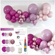 Balloon Garland Arch DIY Kit 1.7m Orchid Pink Girl Birthday Wedding Party