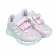 ⭐Adidas Tensaur Run Sz 6K Baby Girls Sneakers Pink White Lightweight Comfy Shoes