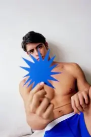[L082] Male Model Showing Off Body Fine Art Hunky Physique MATTE OR GLOSS OPTION