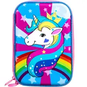 Girls Unicorn Pencil Case School Organizer