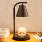 Brown Candle Warmer, Candle Warmer Lamp with Timer，Electric Candle Lamp Warmer