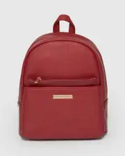 Red Alexa Medium Backpack