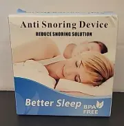 Anti Snoring Device Silicone Sleep Apnea Aid Stop Snore Stopper Sleeve