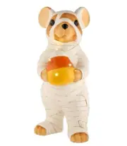 2.5 FT LED Mummy Mouse Blow Mold Halloween Decor - Home Depot