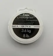 Create.Cousin.com Clear Monofilament thread for Beading 360 ft/ 8 lb/3.6 kg