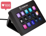 Stream Deck MK.2 – Studio Controller with 15 Customizable LCD Keys for Streamers