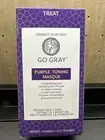 Go Gray Purple Toning Masque for Gray Hair and Silver Hair, 1 fl oz, - NEW