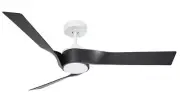 Energy saving Ceiling Fan with Remote Control Fan Eco Revolution White Grey