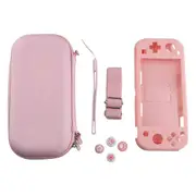 Pink Carrying Case Compatible with , Portable Bag for Switch Lite with Storage