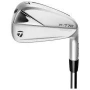 TaylorMade P770 Golf Club Iron Set Mens 4-PW 7 Clubs Steel Shaft Stiff Flex 2024