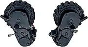 Vacuum Cleaner Left And Right Wheel Spare Parts.Compatible For DEEBOT N8/ N8 Pro/ T8/ T9/ OZMO 950/920(L+R 2Pcs)
