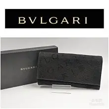 【皮老闆‘s Eva’】2980起標 二手真品 BVLGARI 錢包 皮夾 長夾 藍168