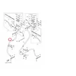 YAMAHA 原廠 新勁戰 四 五 代 非ABS版 刹車管1 料號：2UB-F5872-00