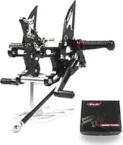 Arashi (Version 2.0) Rearsets for Honda CBR650R CB650R CBR650F 2019-2023 Motorcycle Accessories Parts Adjustable Footrests Footpeg Foot Peg Rear Sets Black