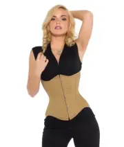 NWT Glamorous Corset Lara Beige Cotton Corset Size 28"