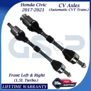 GSP OEM Front CV Axles For 2017-2021 Honda Civic Automatic CVT Trans Lifetime W. (for: Honda Civic)