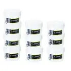 10 x Plastic Food Storage Storer Fridge Food Snack Pantry Storage Container 1L