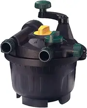Blagdon Clean Pond Machine, Clean Foam Free Pressure Filter, UV Clarifier Light, Chi Media, Mechanical & Biological Filtration, Turn to Wash Clean Hands System, for Ponds up to 7000 litres, Black