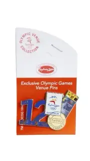 Exclusive Olympic Games Venue Pins 12 Days To Go 27 September 2000 With Card