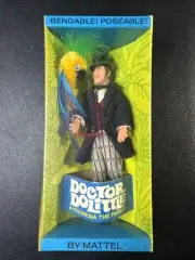 Doctor Dolittle & Polynesia The Parrot Mattel 1967 Factory Sealed & Mint