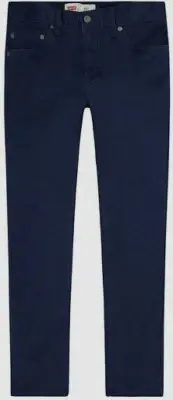 $125 Levis 511 Kids Boys 28W 28L Navy Blue Jeans Low Rise Slim Fit Pants Trouser