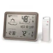 WIRELESS WEATHER STATION Self-Learning Forecast with Atomic Clock Black ACURITE