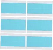 Generic 6 Sheets/72pcs Seamless Double Sided Hair Extension Tape Safety Wigs Tapes