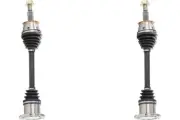 Front PAIR TrakMotive CV Axle Shaft for 2004 Nissan Pathfinder Armada (35864)