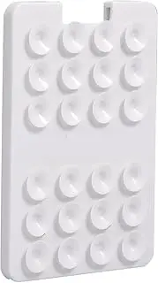 Silicone Card Holder for Phone - Adhesive Phone Card Mount Holder, Suction Phone Card Holder, Powerful Adsorption Phone Holding Supplies for Wall, Shower, and Window
