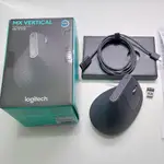 [使用6天九成新-保固內附證明]LOGITECH 羅技 MX VERTICAL 垂直 直立 直握 無線 先進人體工學滑鼠