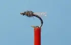 Top Secret Black Midge Emerger Fly (size 22) Hot Pattern