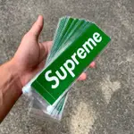 SUPREME 2024 F/W 秋冬 TYLER GREEN BOX LOGO STICKER 綠色 貼紙