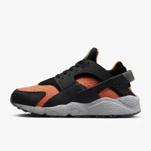 【NIKE 耐吉】休閒鞋 運動鞋 NIKE AIR HUARACHE CRATER PRM 男鞋 橘黑(DQ5013001)