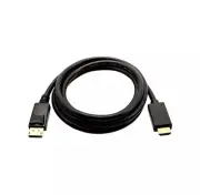 V7 6.56' Display Port to HDMI Cable Black (V7DP2HD-02M-BLK-1E)