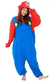 Super Mario Bowser Halloween Costume Cosplay SAZAC Fleece Kigurumi size M