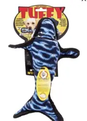 Tuffy Ocean Creature Whale Dog Toy (Approx 12 X 8 X 3 inches)