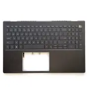 0W7PK2 46M.0KBCS.0025 For Dell Vostro 5501 5502 Black Palmrest Backlit Keyboard