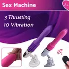 Sex Fucking Machine Automatic Telescopic Vibrator Dildo Dong Thrusting Sexy Toy