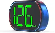 AZIJYV New Speedometer HUD GPS Digital Speed Meter KM/H Car Head Up Display Suitable for All Cars,USB Cable Plug & Play